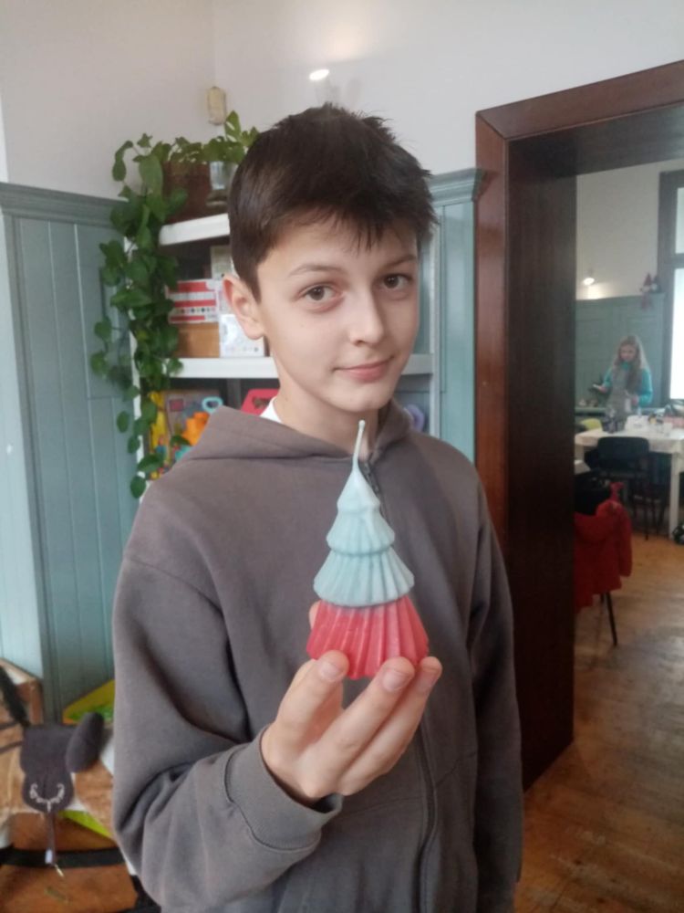 Jak jsme vyráběli vánoční dárky